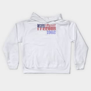 Living Sweet Freedom Since 1962 Kids Hoodie